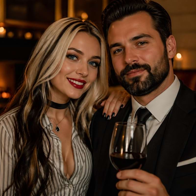 Confident young man looking for older women